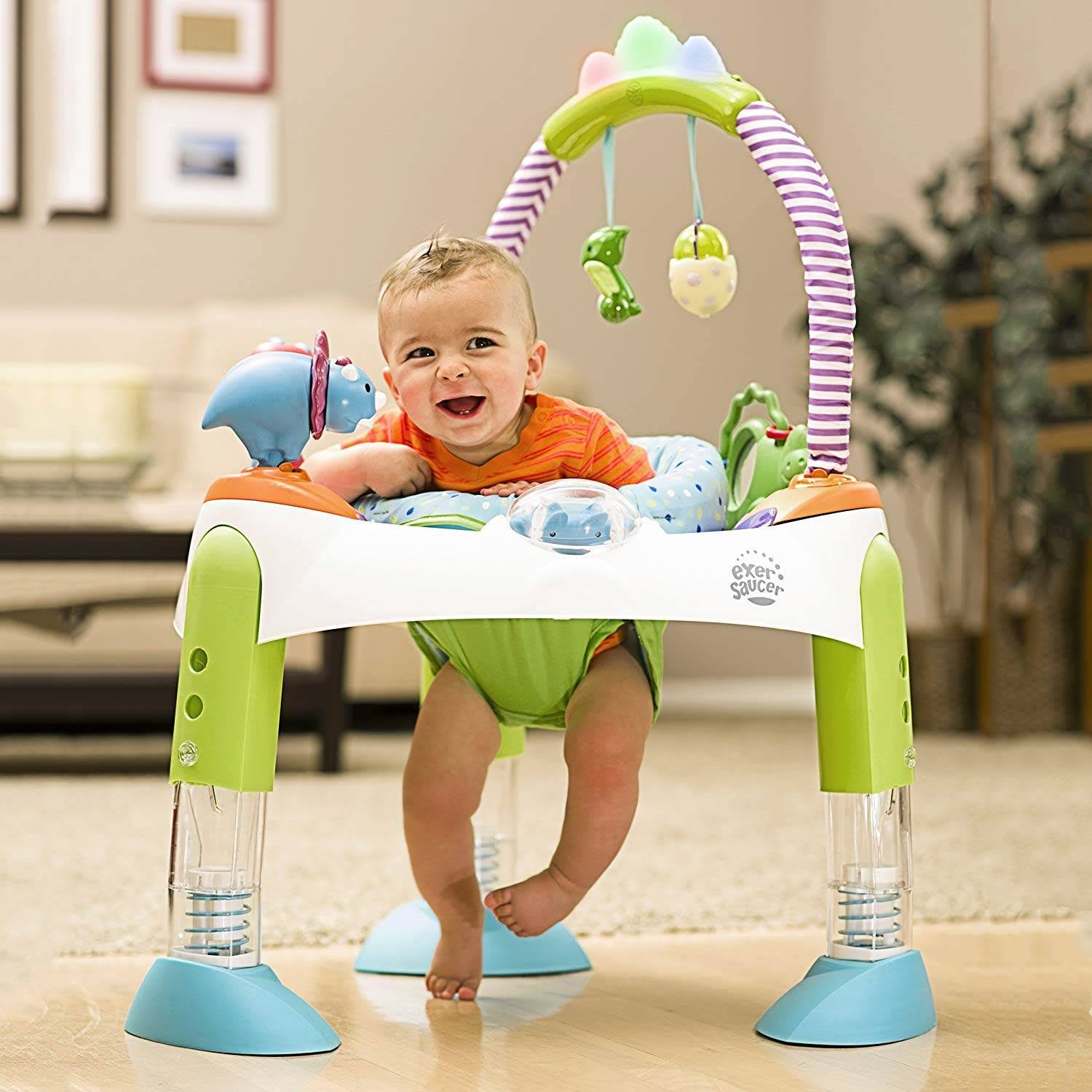Evenflo Fast Fold + Go Activity Center D Is for Dino C815