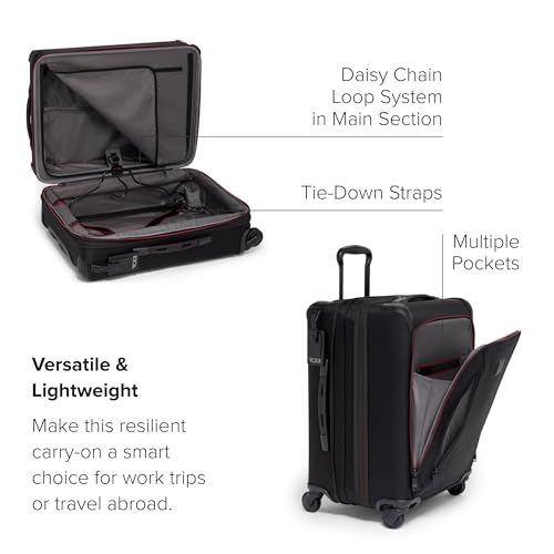 TUMI Aerotour 4 Wheel Expandable Carry-On Luggage, Black W53747