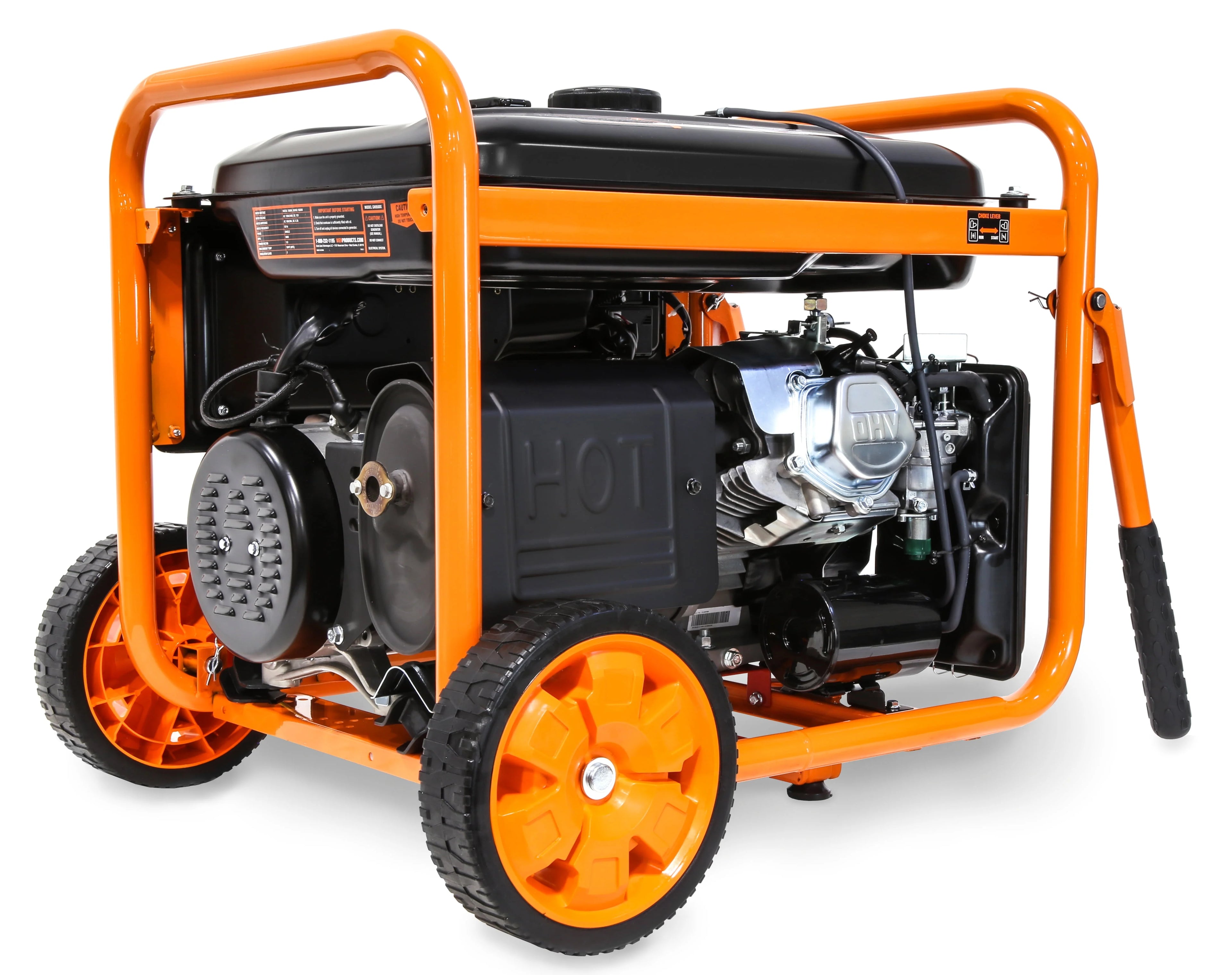WEN 9500-Watt 420cc Portable Generator with Remote Electric Start M26225