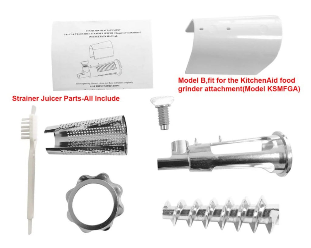 KitchenAid KSMFGA Fruit Juice Sauce Maker Attachment Kit K56096
