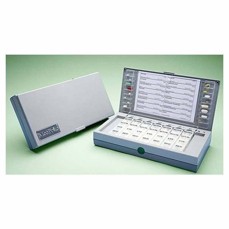 MedFolio Wireless Medication Pill Box Reminder Case