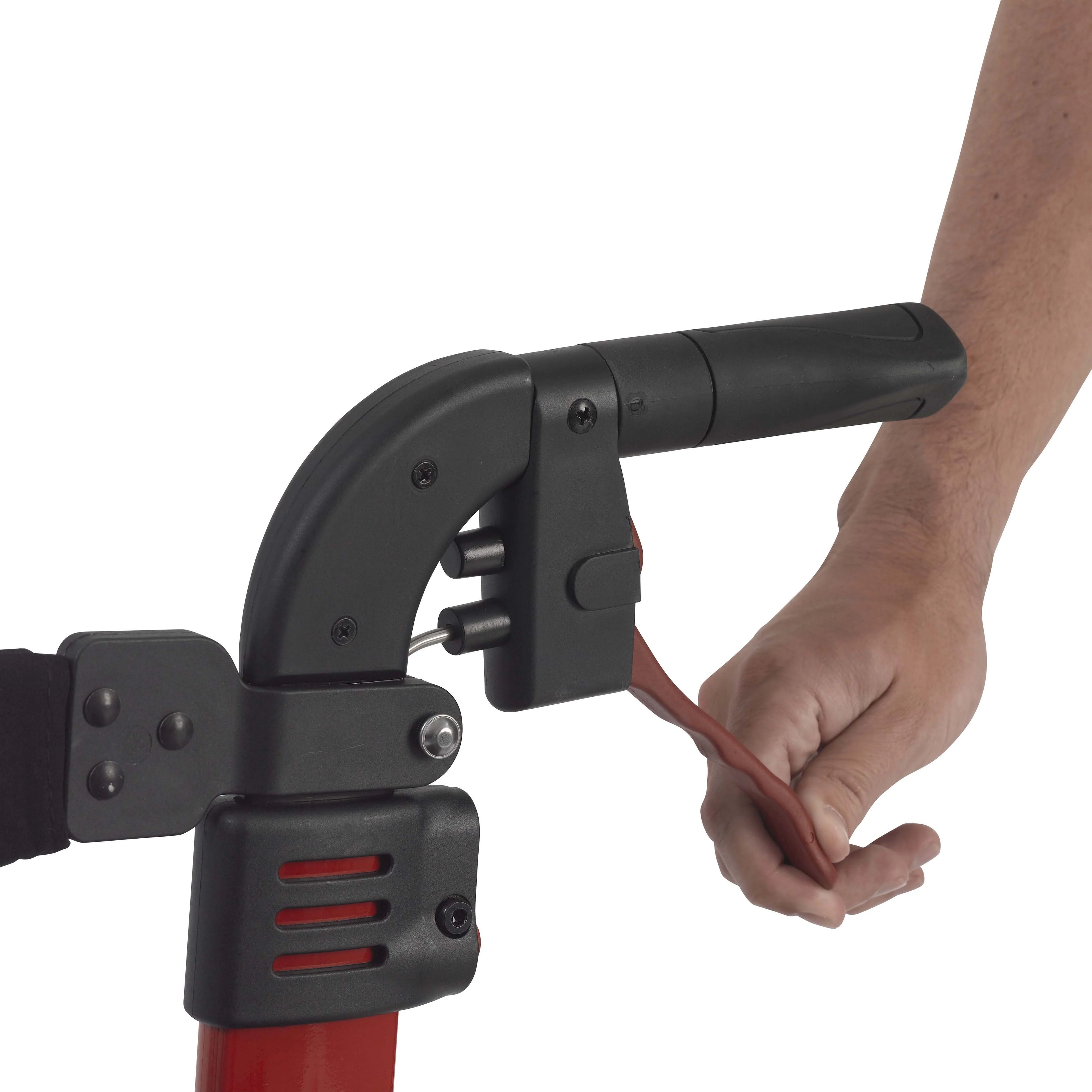 Drive Medical Nitro Euro Style Rollator Walker, Red F360
