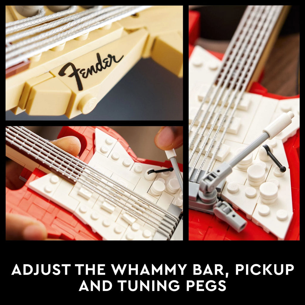 LEGO Ideas Fender Stratocaster 21329 DIY Guitar Model Building Set T594000