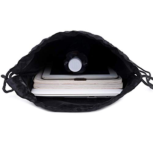 GoodtoU 40 Pack Drawstring Backpacks Waterproof Nylon Cinch Bags for School Gym N792