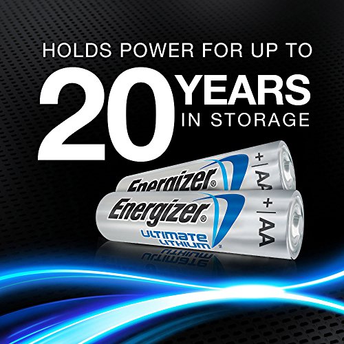 Energizer Ultimate Lithium AA Batteries 20 Pack P722274