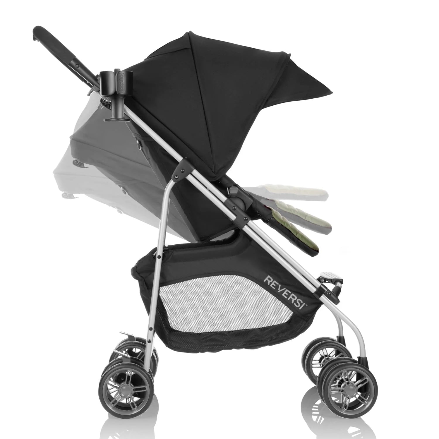 Evenflo Reversi Lightweight Reversible Stroller, Altair Black F135961