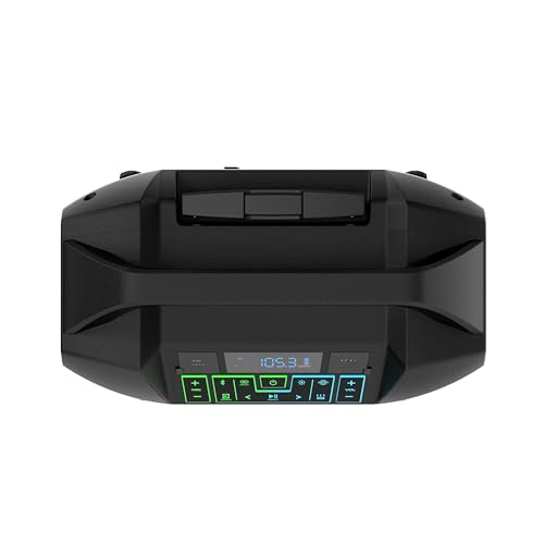 ION Block Rocker Portable Bluetooth Party Speaker with Karaoke Microphone T461114