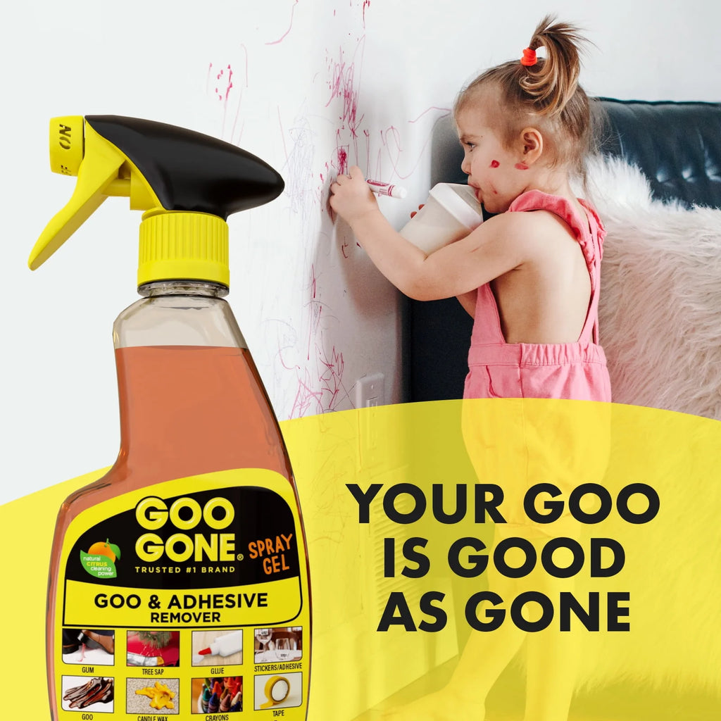 Goo Gone Original Spray Gel Adhesive Remover, 12 Oz U830