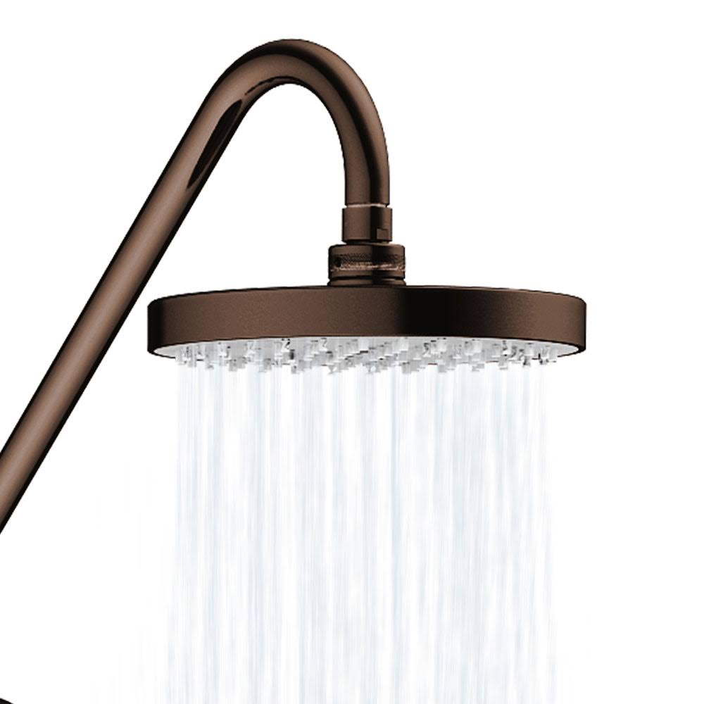 Pulse Kauai III Dual Rain Shower Hand Held Head Spa System, Oil Rubbed Bronze Z5006