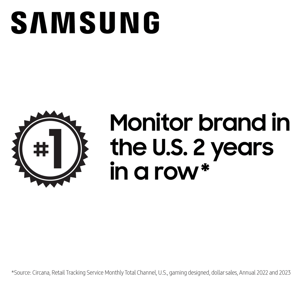 SAMSUNG 27" Curved 1080p HD LED Monitor T183