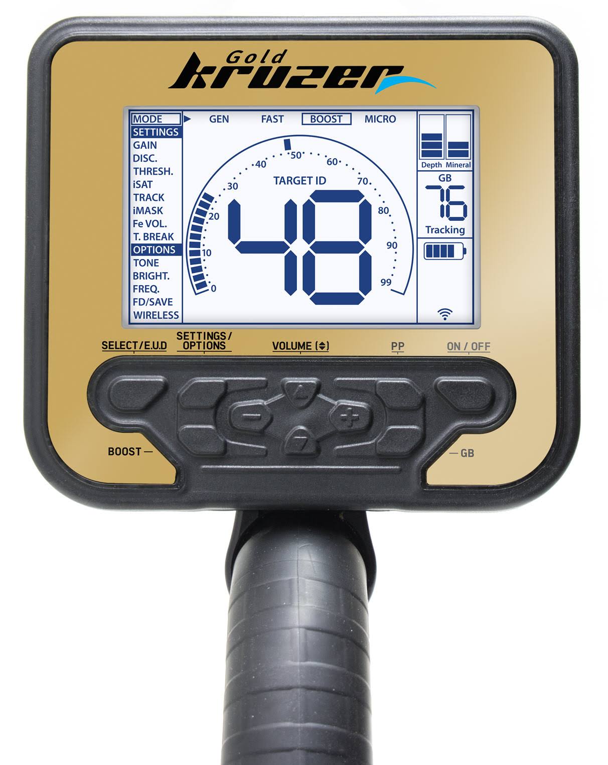 Nokta Gold Kruzer 61kHz Waterproof Metal Detector C413