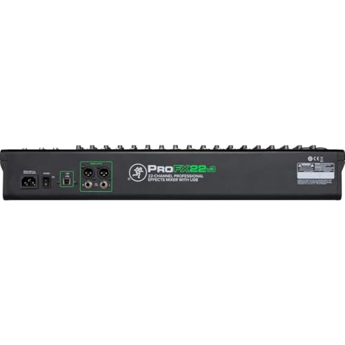 Mackie ProFX10 Go 10-channel Battery-powered Mixer with USB and Effects V810787