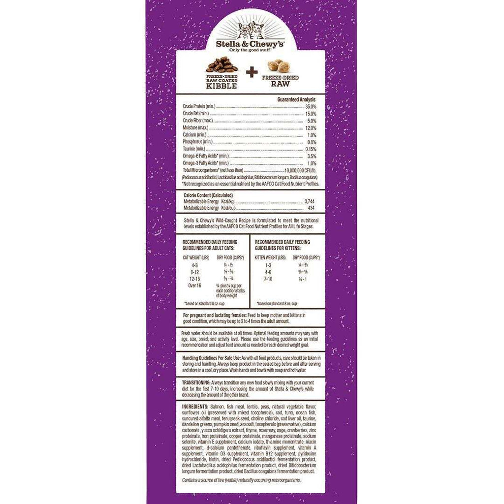 Stella & Chewy’s Raw Coated Cage-Free Chicken Kitten Dry Cat Food J23619