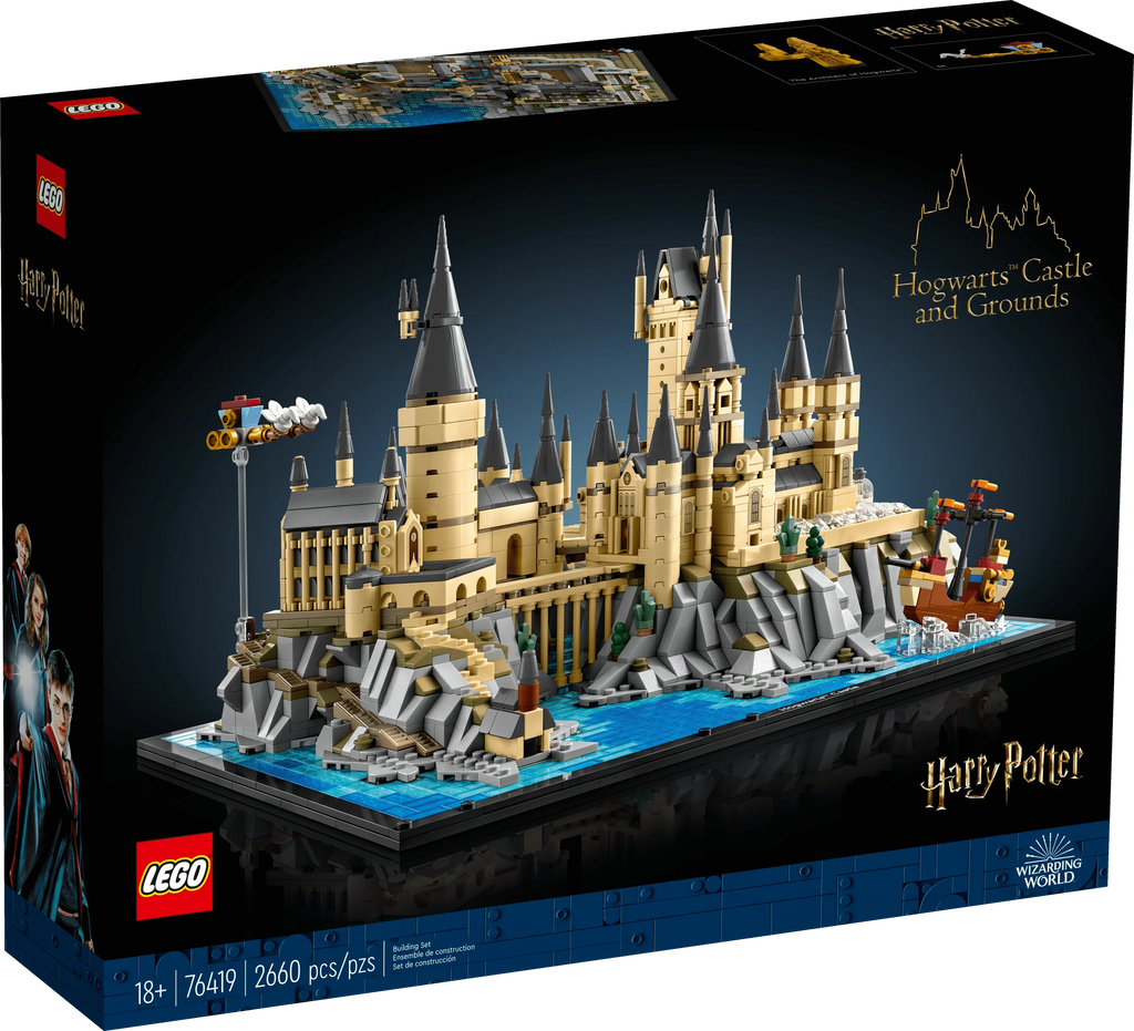 LEGO Harry Potter Hogwarts Castle and Grounds 76419 Building Set for Adults Q5546