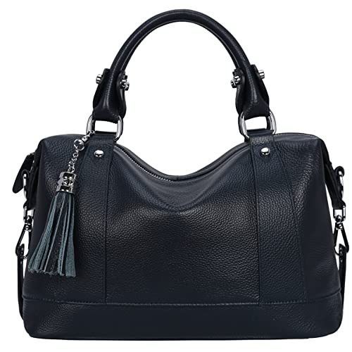 HESHE Women's Genuine Leather Crossbody Handbag F1819