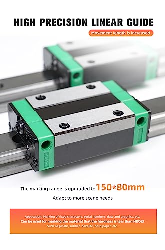 100W Pneumatic Dot Peen Metal Engraving Machine 120x50mm R68031