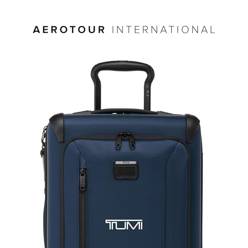 TUMI Aerotour 4 Wheel Expandable Carry-On Luggage, Black W53747