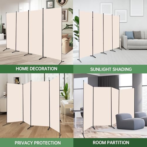 Room Divider Folding Privacy Screens, 3 Panel Portable Partition Q514484