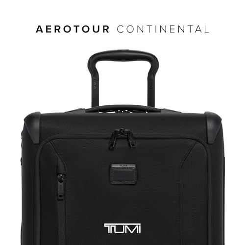 TUMI Aerotour 4 Wheel Expandable Carry-On Luggage, Black W53747
