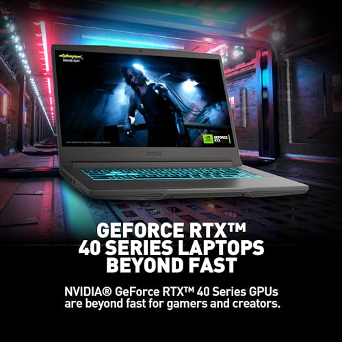 MSI Thin A15 15.6” 144Hz FHD Gaming Laptop, Ryzen 7, RTX 4050, 16GB DDR5, 512GB SSD, Windows 11 H144135