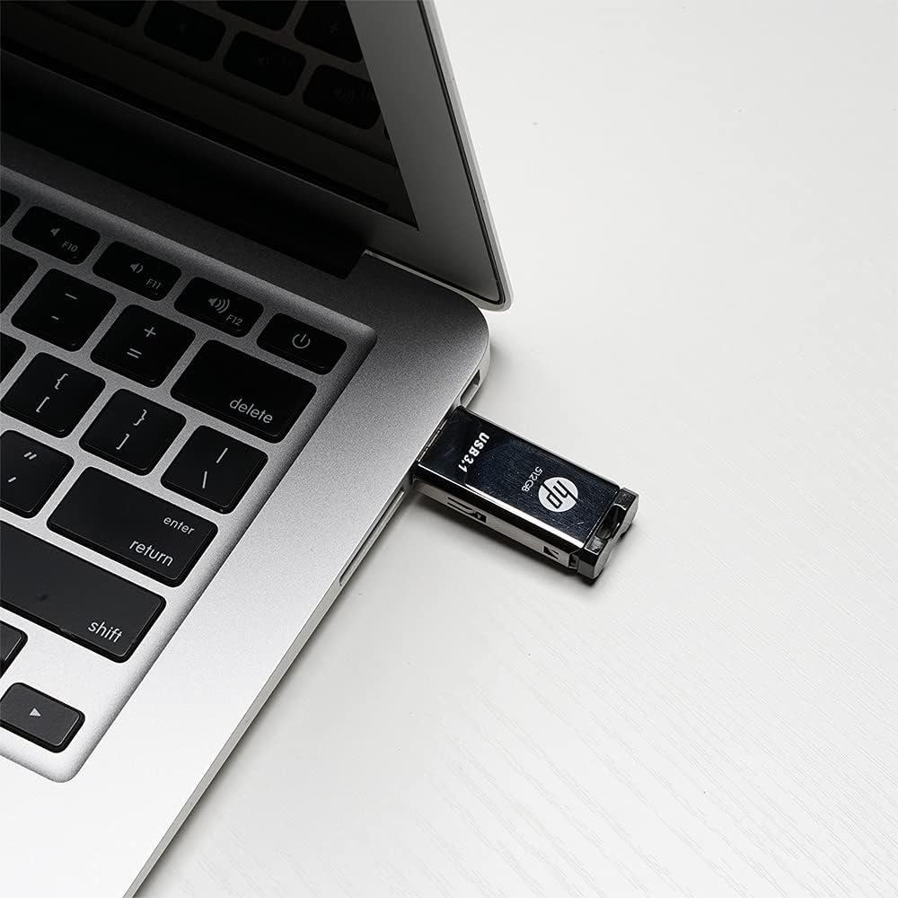 HP 512GB x770w USB 3.1 Flash Drive Pack of 2 E166