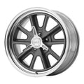 American Racing Shelby Cobra Wheel 17x8 5x4.5 (5x114.3) Gray -6 mm Offset