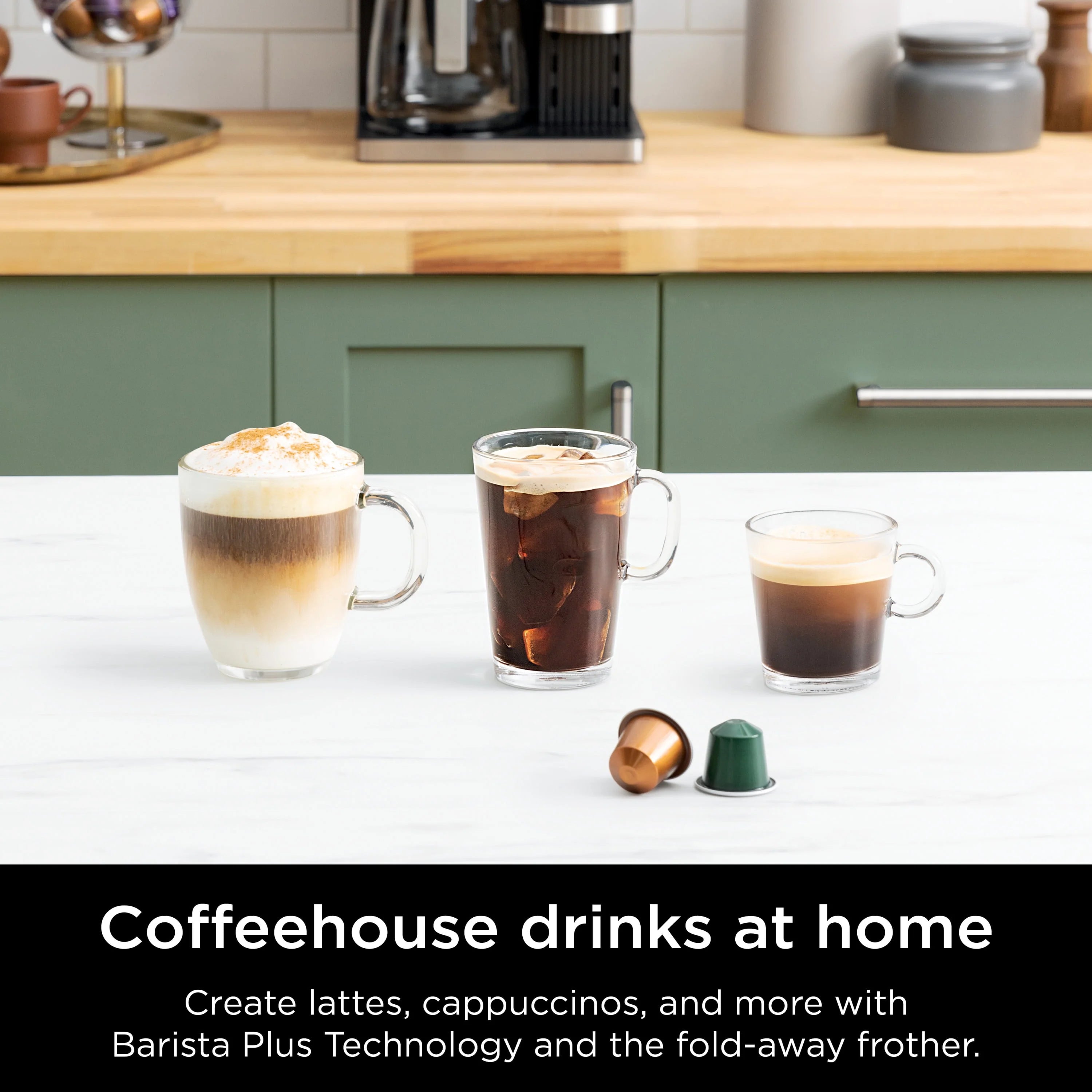 Ninja CFN601 Espresso & Coffee Barista System, Single-Serve & Capsule Compatible K171423