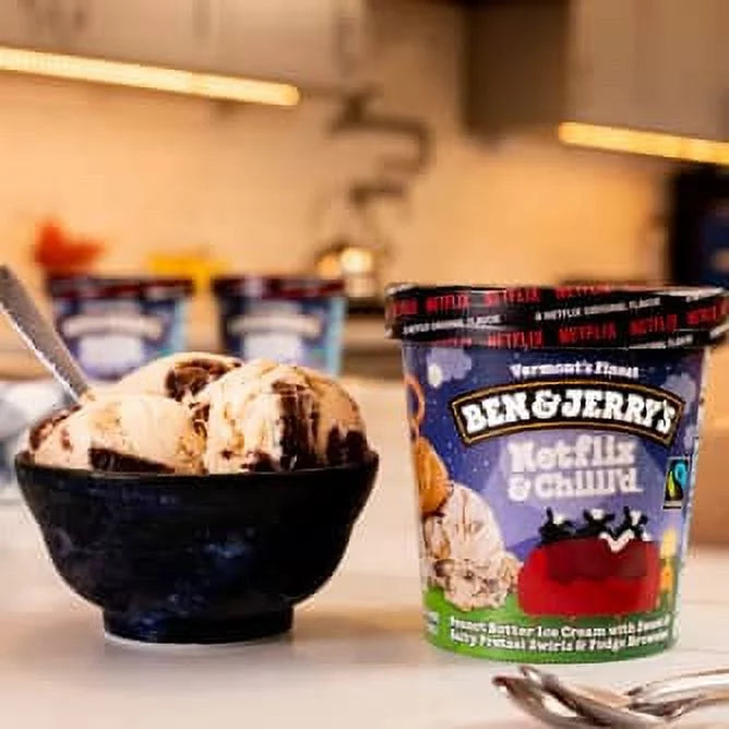 Ben & Jerry's Netflix & Chilll'd Ice Cream Pint, 6-Pack W19991