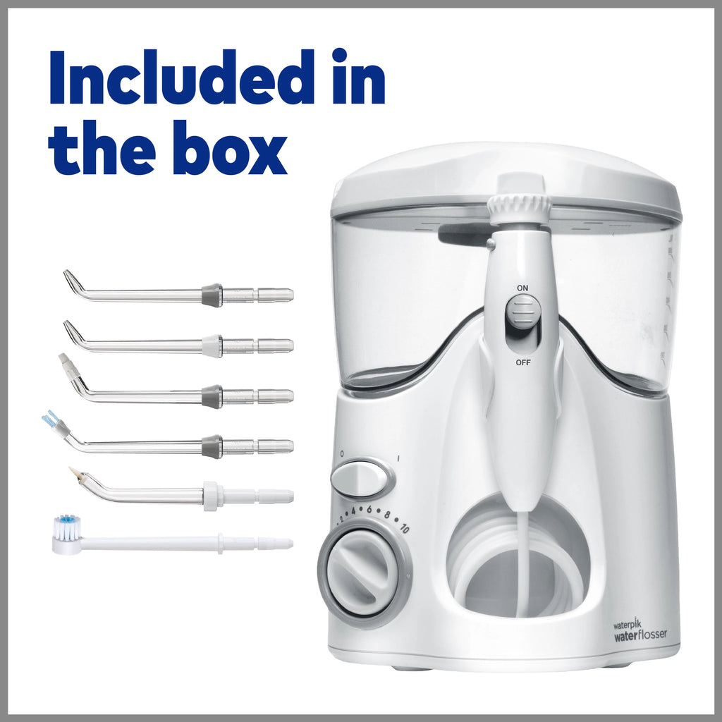 Waterpik Ultra Countertop Water Flosser, White E190