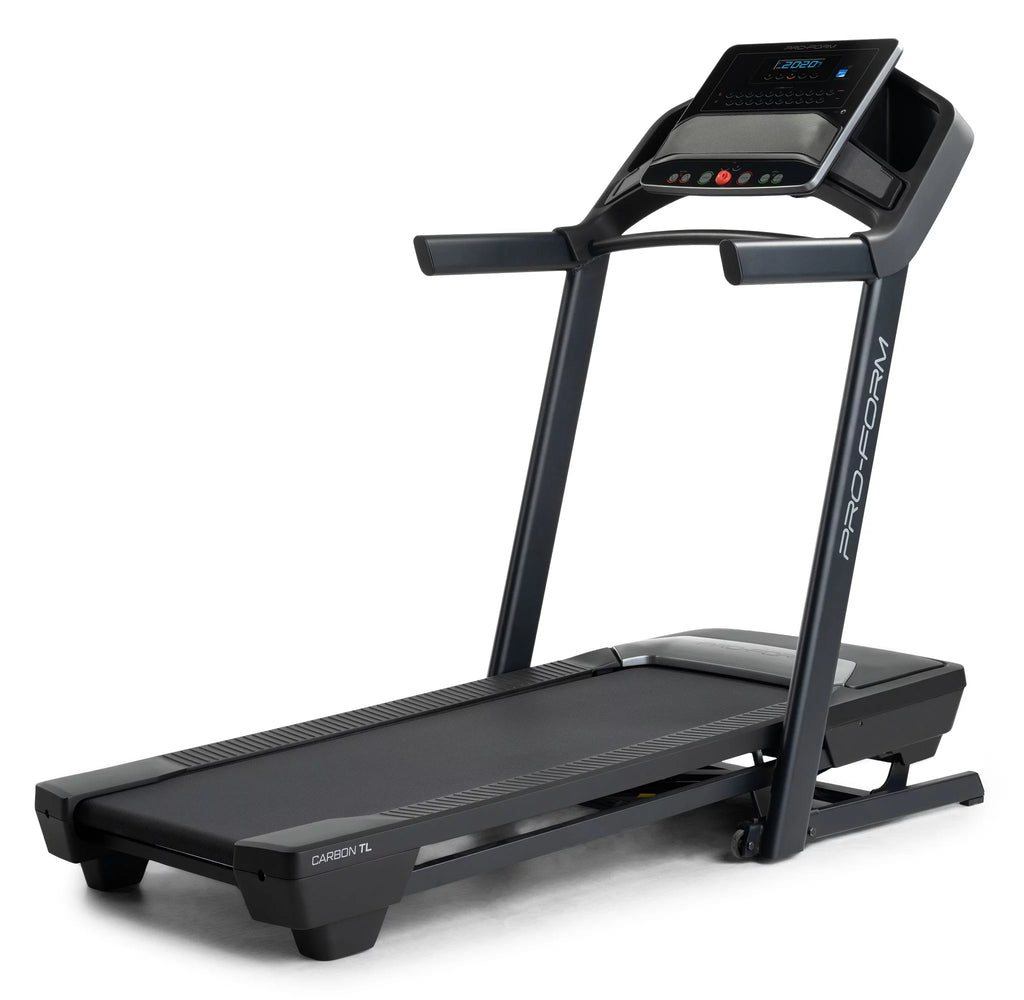 ProForm Carbon TL; Treadmill for Walking and Running with 5�� Display, Built-In Tablet Holder and SpaceSaver Design