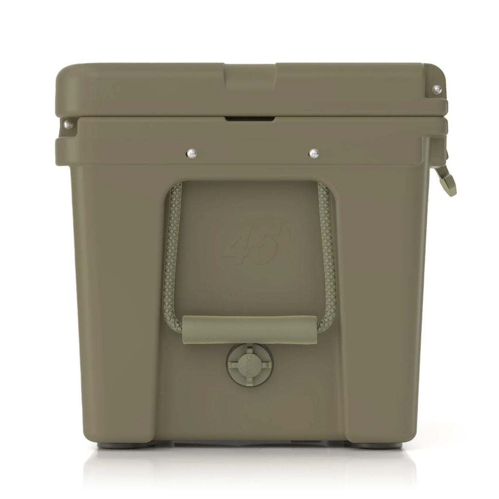 RTIC 45 qt Ultra-Tough Cooler, Insulated Portable Ice Chest, Olive B61533