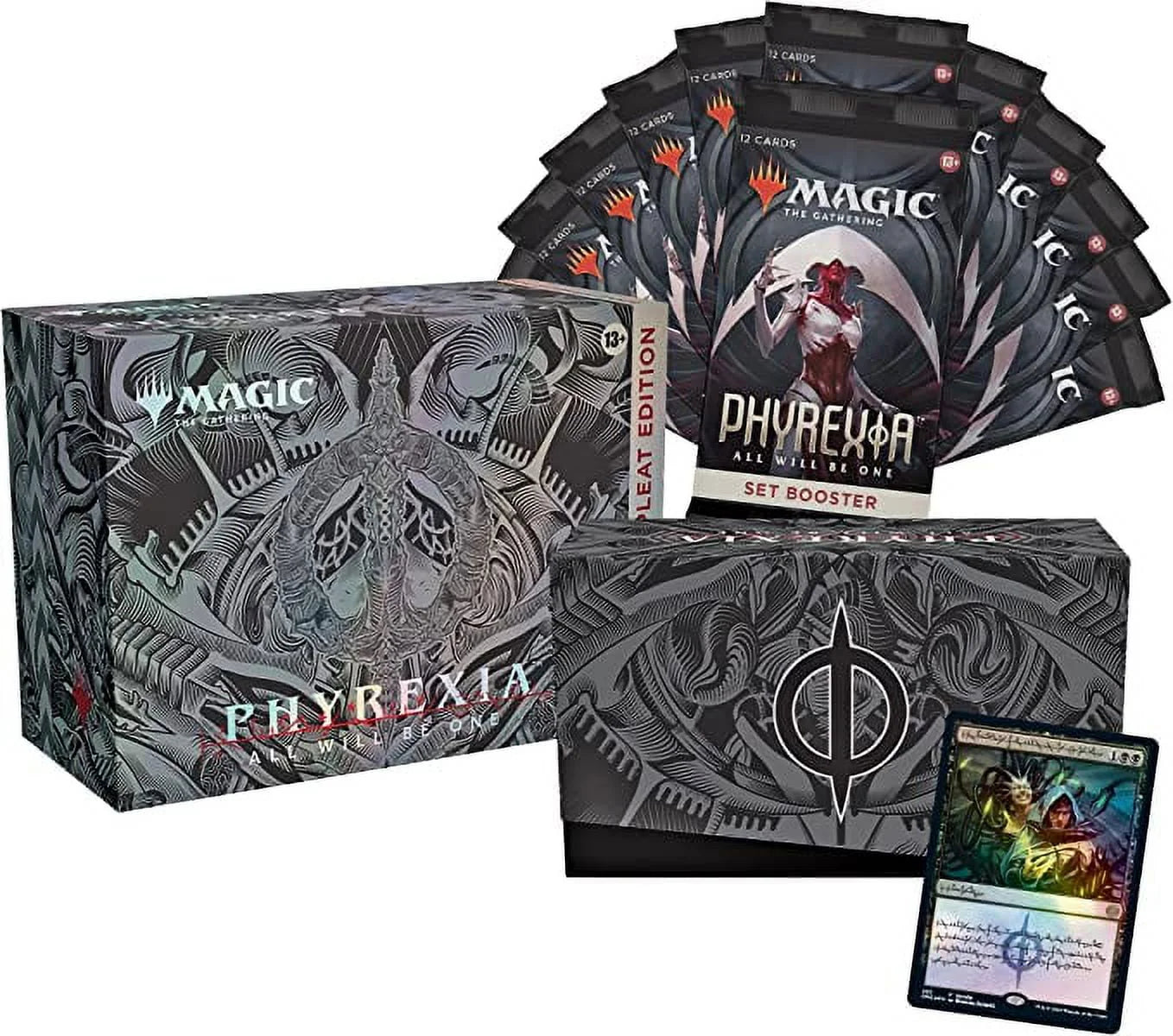 Magic the Gathering Trading Card Games: Phyrexia All Will Be One Compleat Edition Bundle