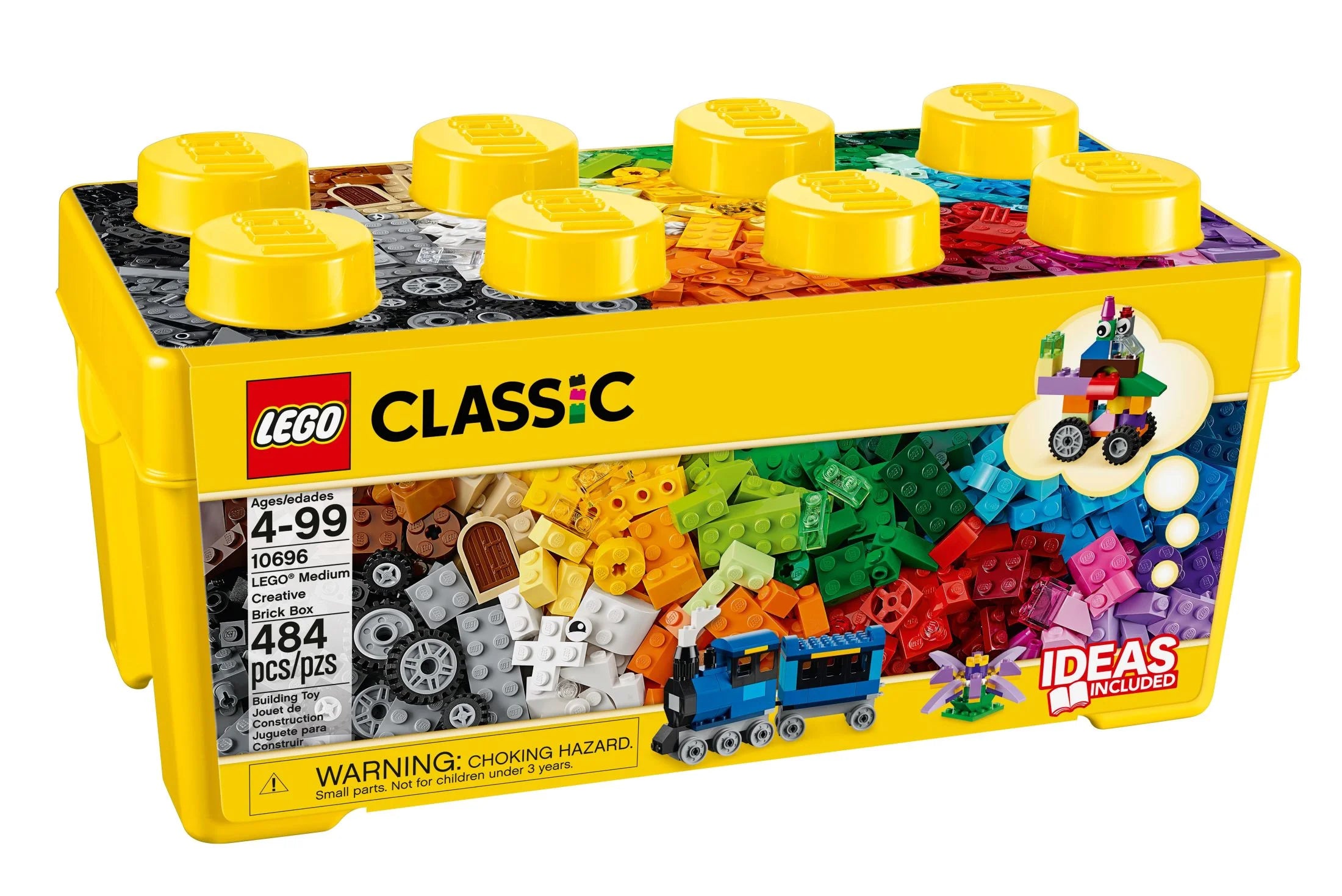 LEGO Classic Medium Creative Brick Box 10696 Building Toy Set with Storage Y227