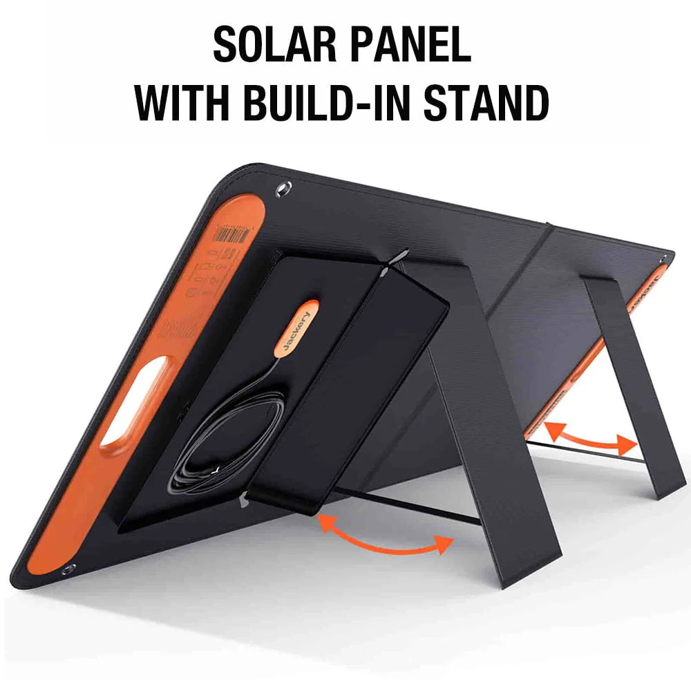 Jackery Solar Generator 1500 with 2 SolarSaga 100W M29116