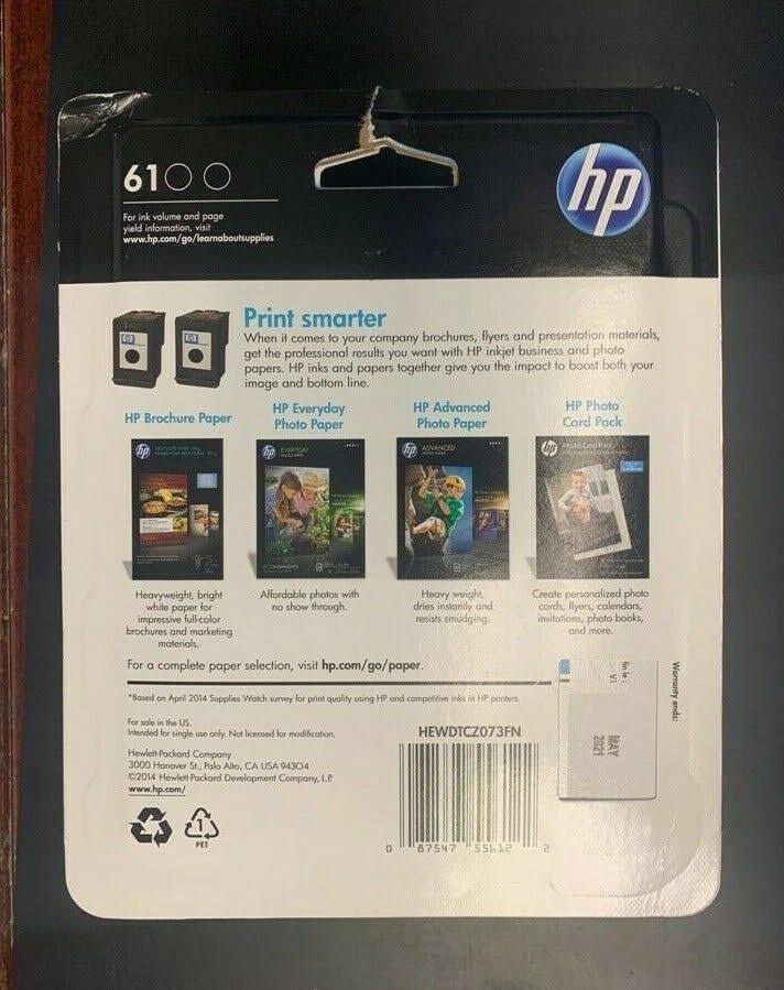 HP 61 Black Ink Cartridge I6479