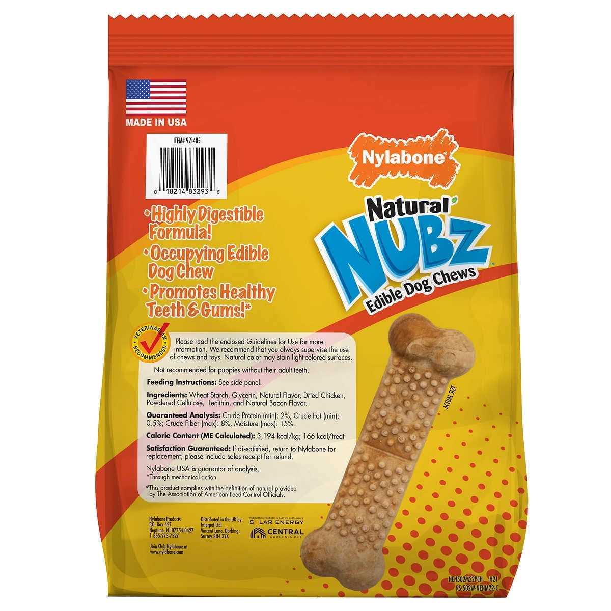 Nylabone Nubz Dog Chews K882014