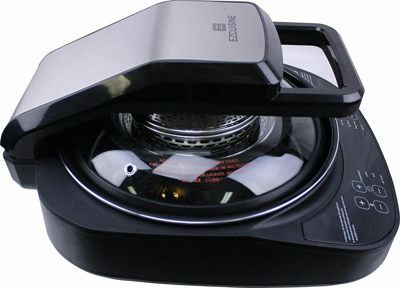 AirGO 5-in-1 Cooking System AP360 Crepe Maker, Air Fryer, Indoor Grill T61944