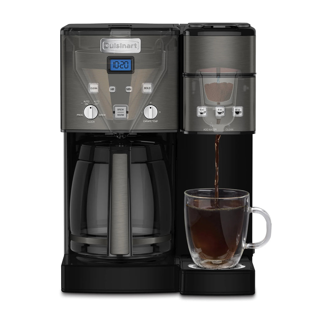 Cuisinart Coffee Center 12 Cup Coffeemaker and Single-Serve Brewer O1307
