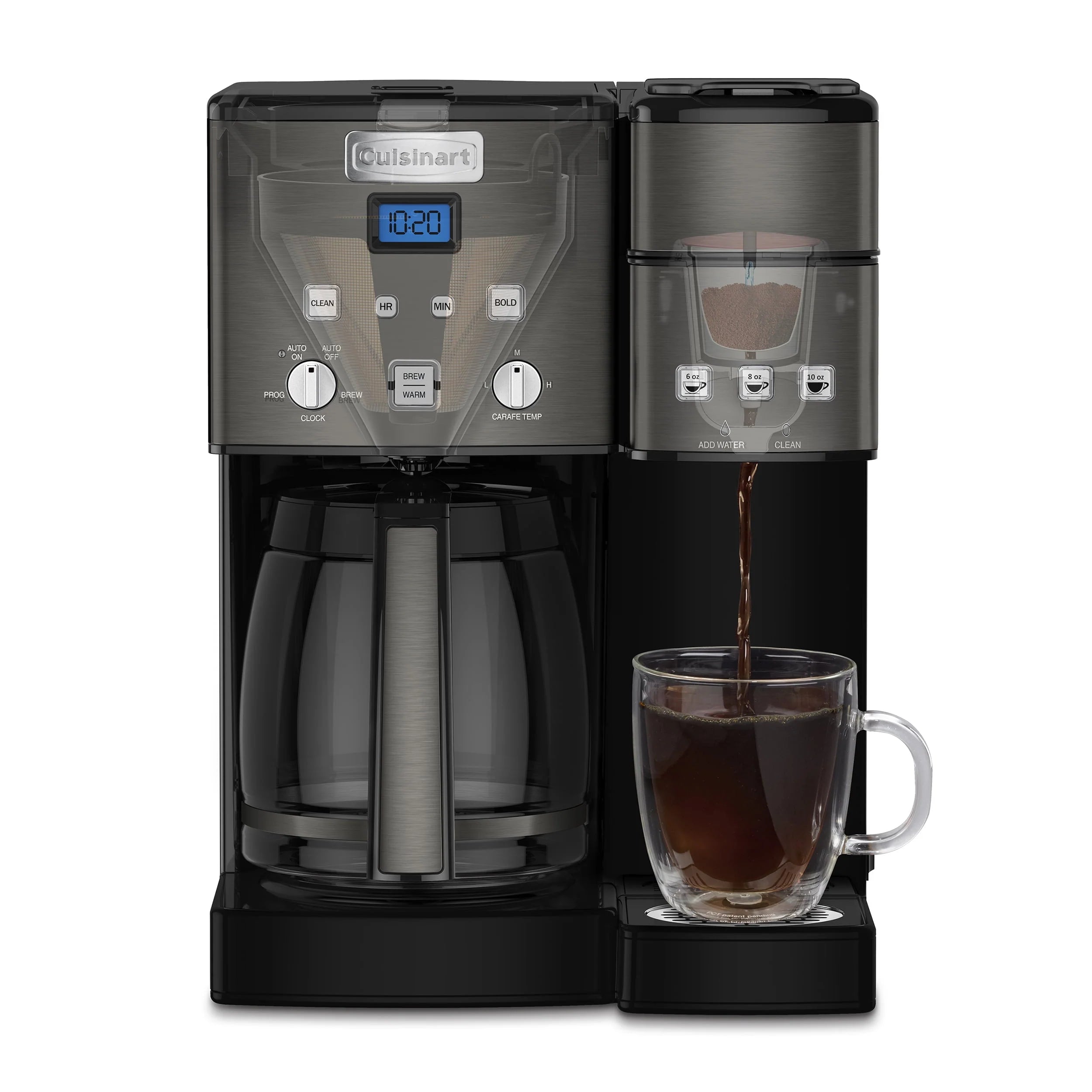 Cuisinart Coffee Center 12 Cup Coffeemaker and Single-Serve Brewer O1307