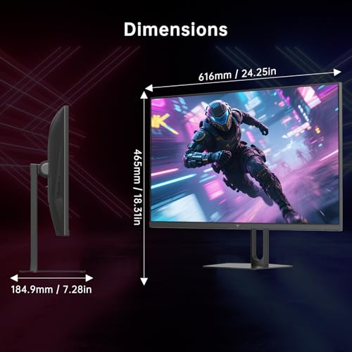 32 Inch 4K Smart Monitor with Google TV, Dolby Audio, HDR, KVM, USB-C 65W PD C7046