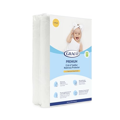 Graco 6-Inch Dual-Comfort Crib & Toddler Mattress, GREENGUARD Gold Certified V830838