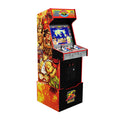 Arcade1UP - 14 Games in 1, Street Fighter II Turbo: Hyper Fighting, Legacy Video Game Arcade with Riser and Wi-Fi Live