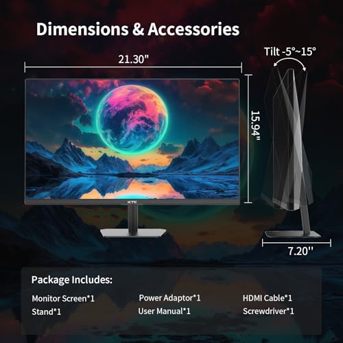 32 Inch 4K Smart Monitor with Google TV, Dolby Audio, HDR, KVM, USB-C 65W PD C7046
