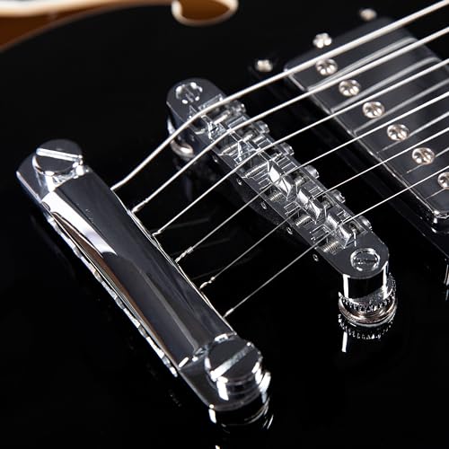Redid Semi-Hollow Body Electric Guitar RD-100 with F-Hole, Maple Neck, Humbucker Pickups G2932