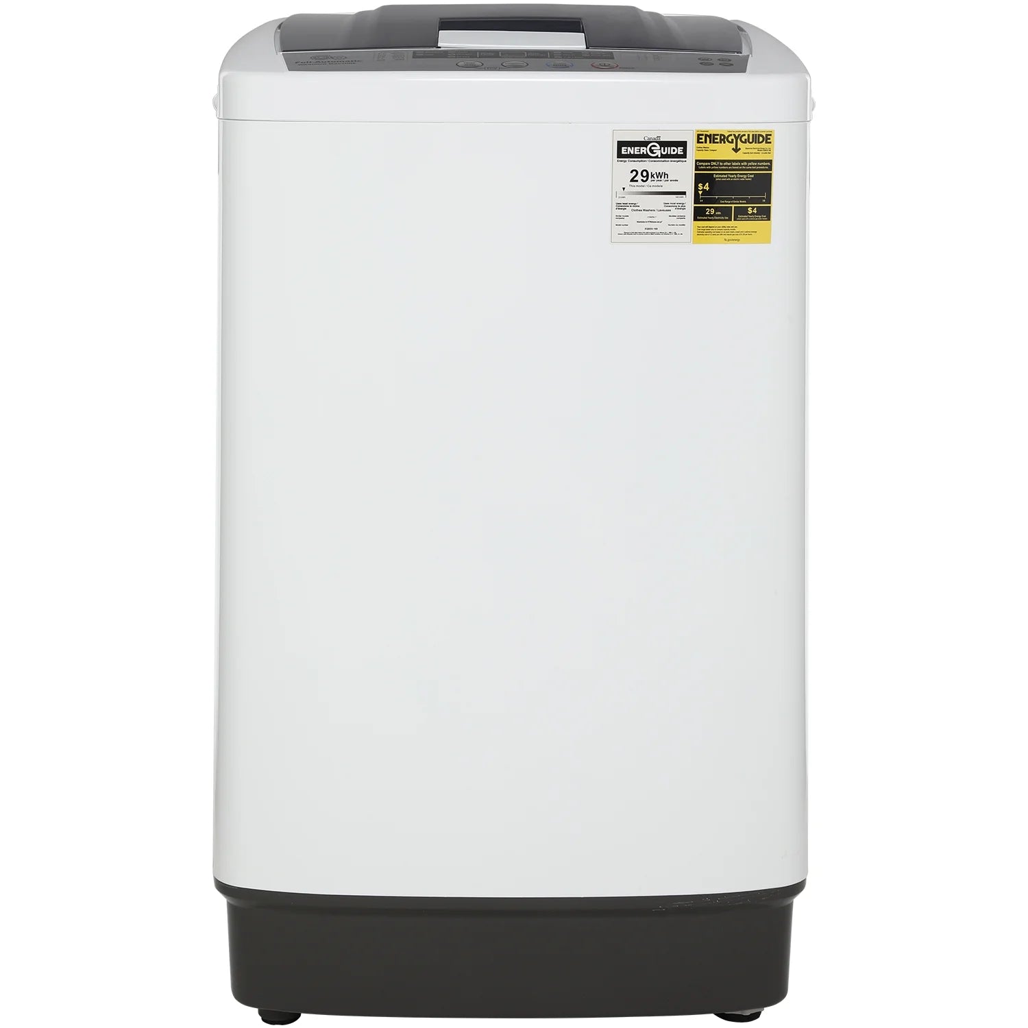 Qhomic Washing Machine 17.8 lb. Capacity Portable Washer and Dryer Combo H639