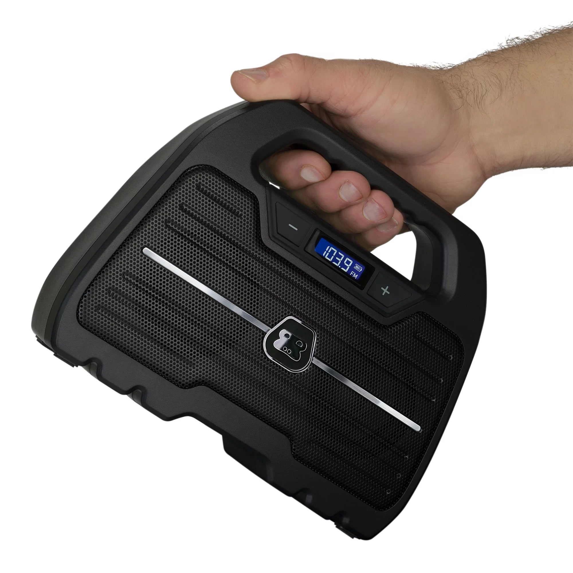 G-Project G-GO Rugged Water Resistant Portable Bluetooth Boombox Speaker with FM Radio X468