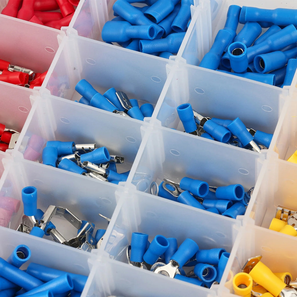 480Pcs Car Electrical Terminals Connectors Crimp Box Kit I842138