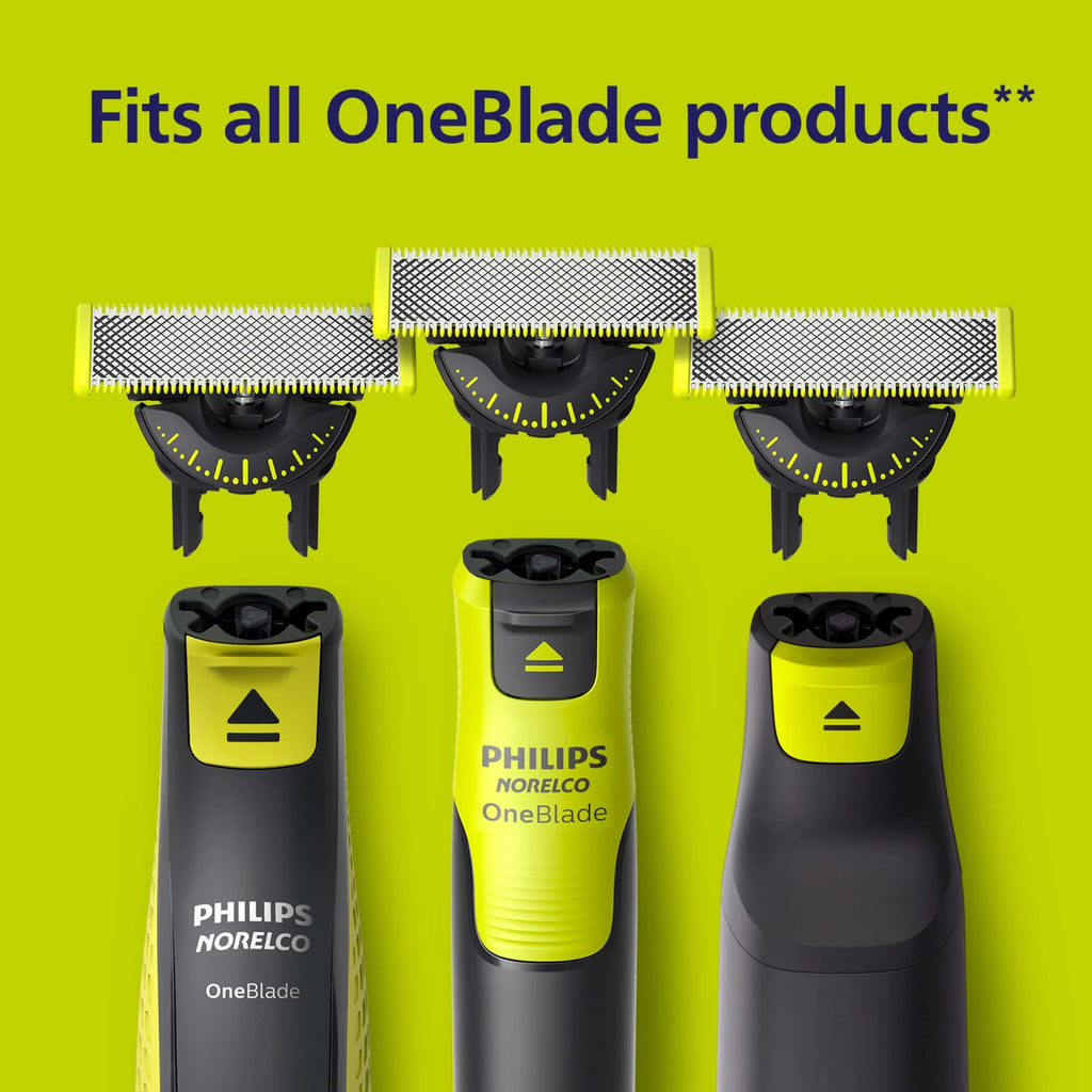 Philips Norelco Oneblade 360 Face + Body Hybrid Electric Razor and Beard Trimmer for Men U52838