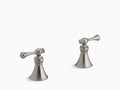 KOHLER K-T16124-4A-BN Revival Bath or Deck-Mount High-Flow Bath Valve Trim, Vibrant Brushed Nickel