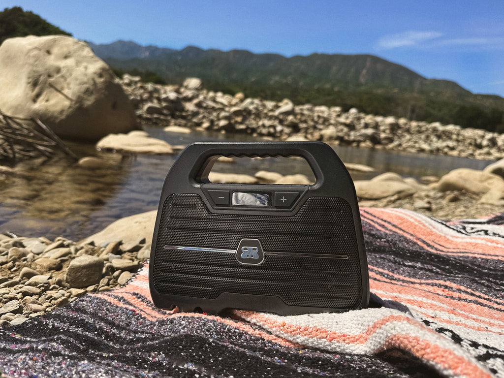 G-Project G-GO Rugged Water Resistant Portable Bluetooth Boombox Speaker with FM Radio X468
